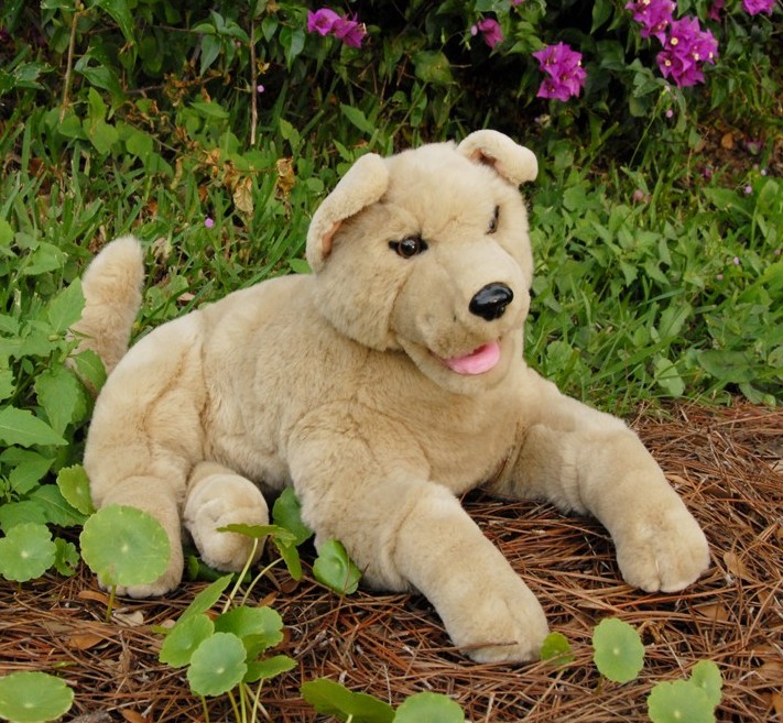 Beige Puppy - Click Image to Close